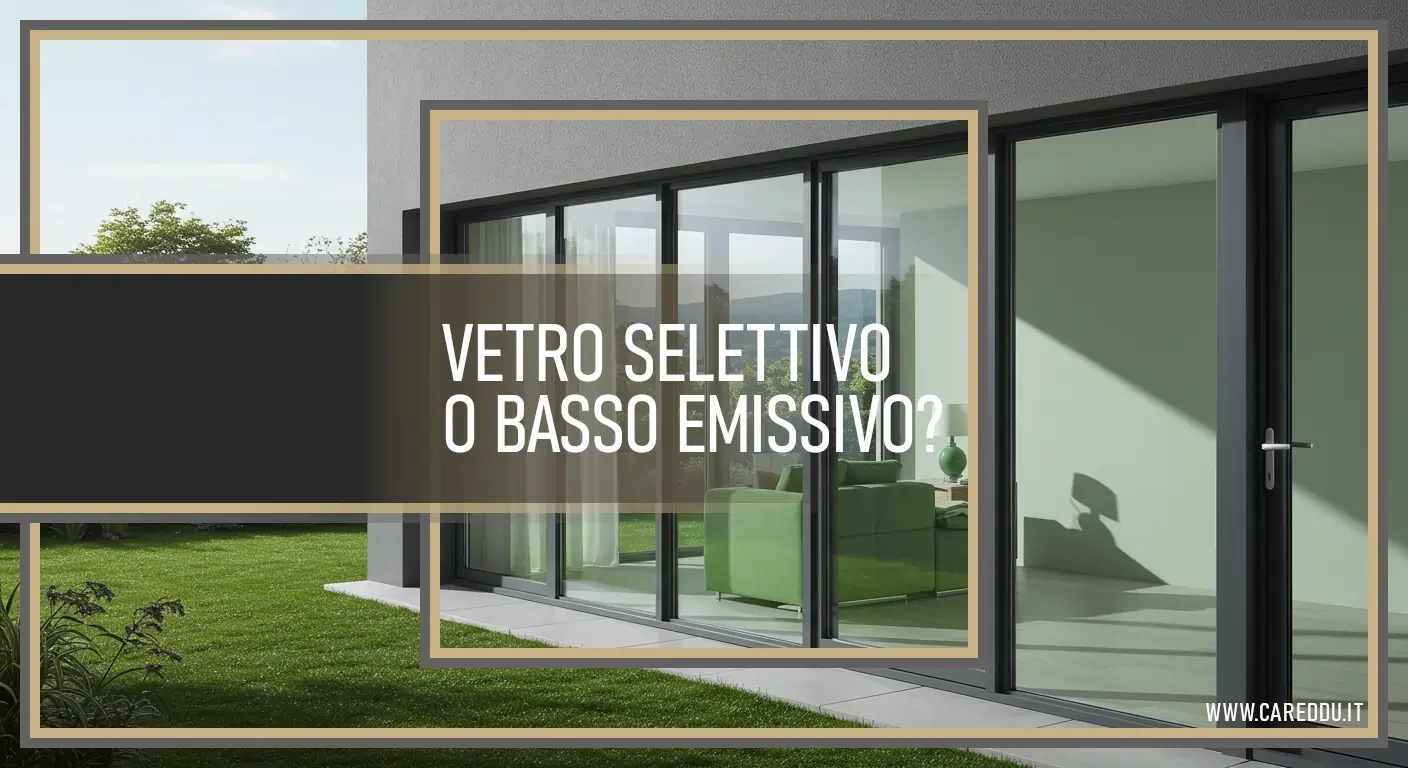 Come funziona un vetro selettivo e basso emissivo? Quali differenze ci sono?