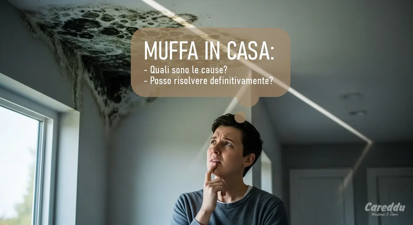 Perché si forma la muffa in casa? Tutte le soluzioni