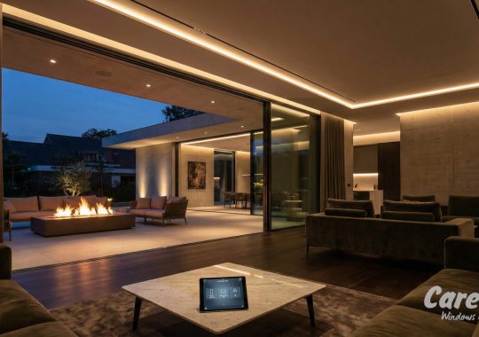 Vetrate panoramiche e scorrevoli in alluminio: più luce e comfort per ville e case moderne