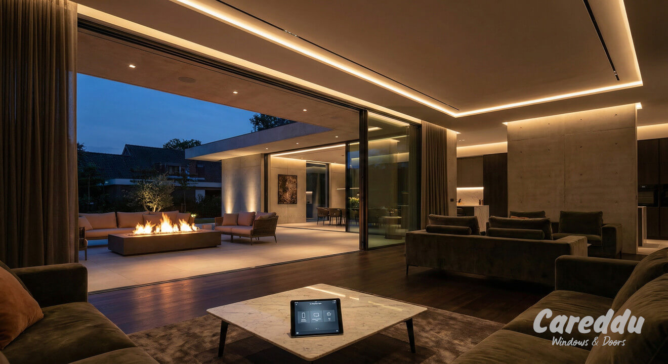 Vetrate panoramiche e scorrevoli in alluminio: più luce e comfort per ville e case moderne