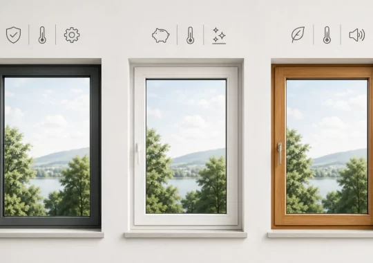 Alluminio, PVC o legno: quale materiale scegliere per i nuovi serramenti?