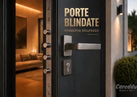 Porte blindate in alluminio: classi RC, sicurezza e design premium