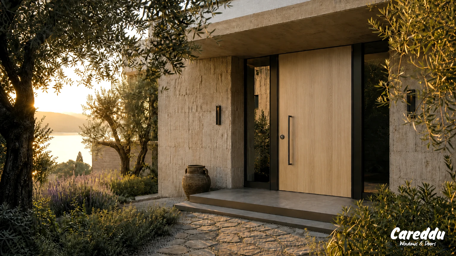Porte d'ingresso in alluminio: sicurezza, design e isolamento termico