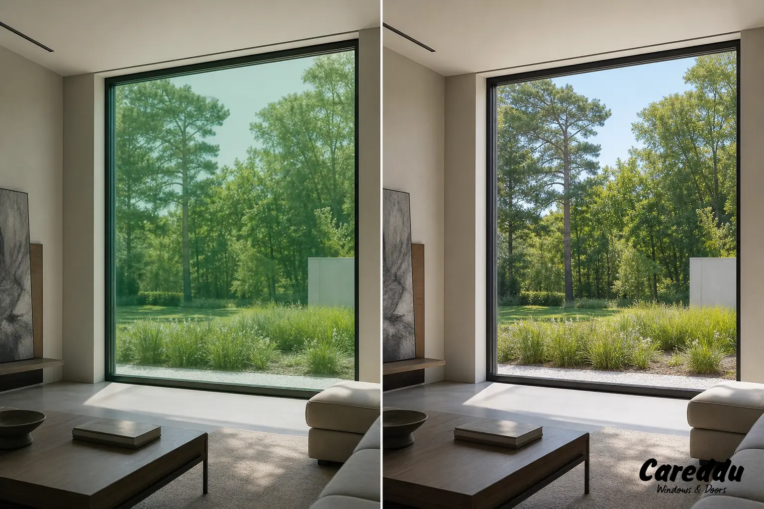Vetro extrachiaro vs standard: la differenza che trasforma la luce in casa