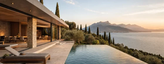 Serramenti in alluminio per case vacanza Lago di Garda — produzione artigianale a San Felice del Benaco
