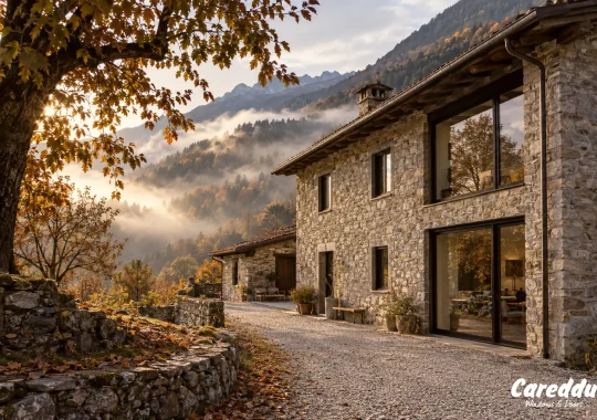 Serramenti in alluminio per la montagna: addio neve, vento e freddo