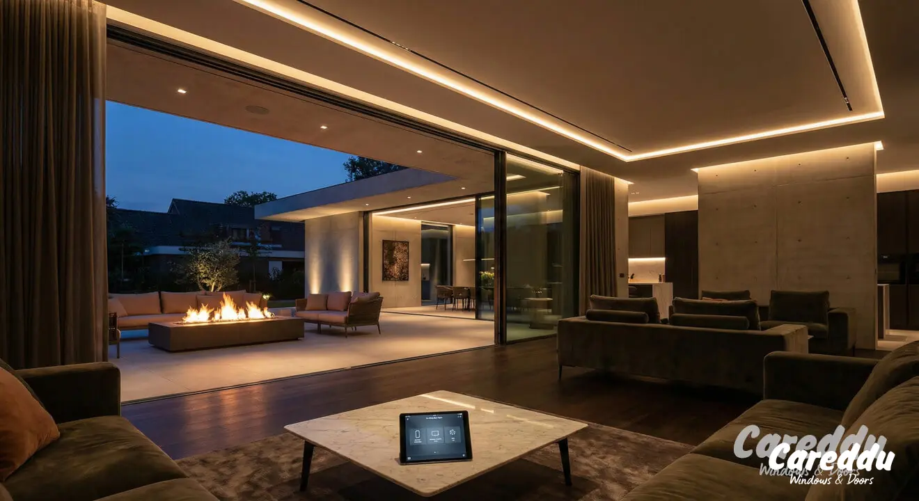 Vetrate panoramiche e scorrevoli in alluminio: più luce e comfort per ville e case moderne